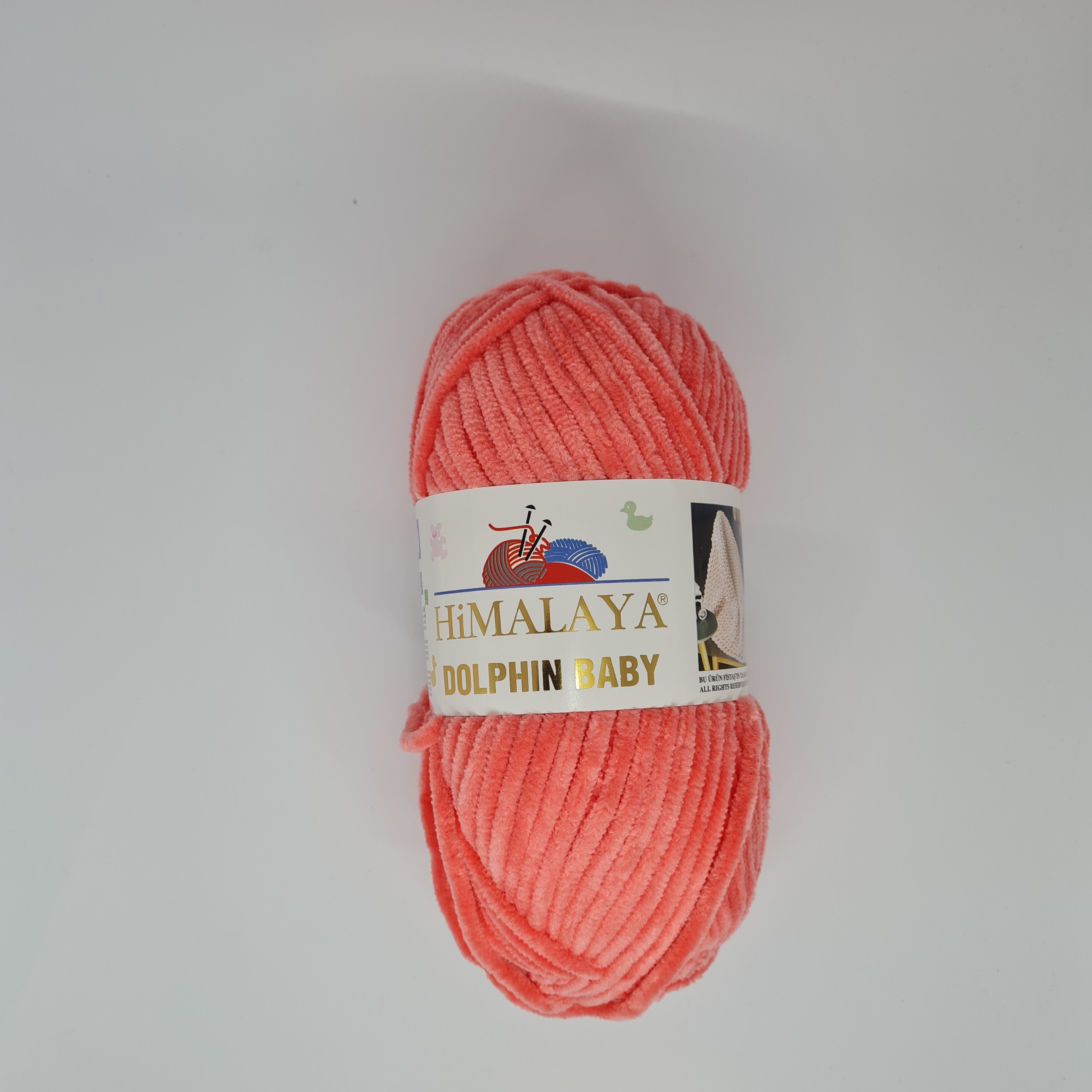 Himalaya Dolphin Baby 100gr 120mt- chenille yarn soft yarn for