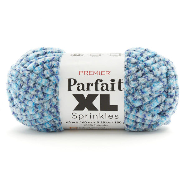 Premier Parfait Sprinkles XL Chenille yarn- Blueberry