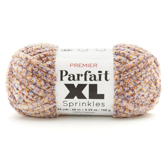 Premier Parfait Sprinkles XL Chenille yarn - PB & J