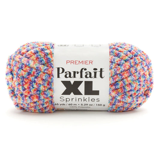 Premier Parfait Sprinkles XL Chenille yarn - Primary