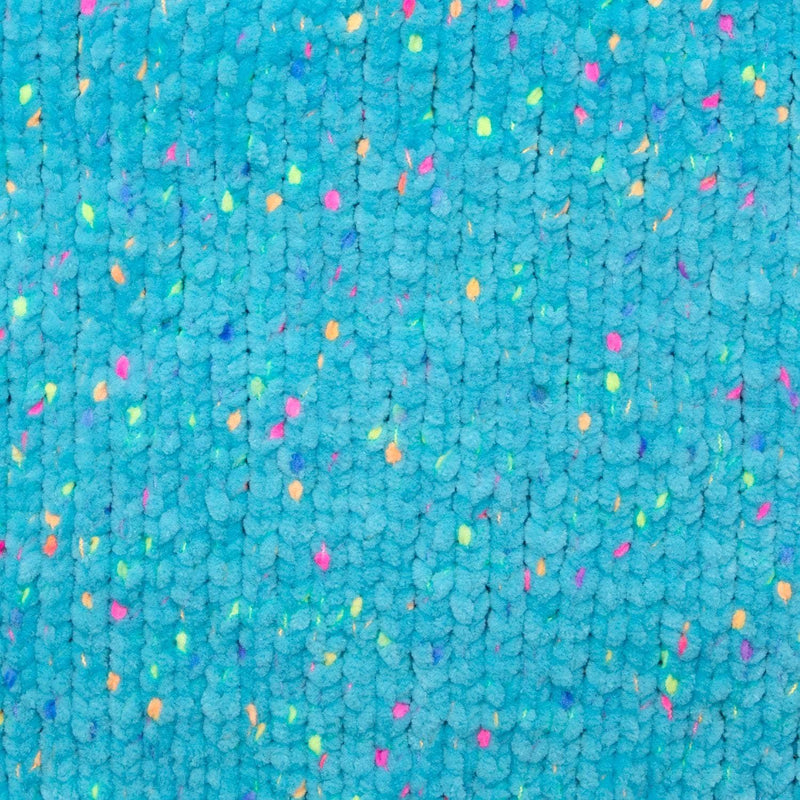 Premier Parfait Chunky Pom Pom Chenille yarn - Electric Blue