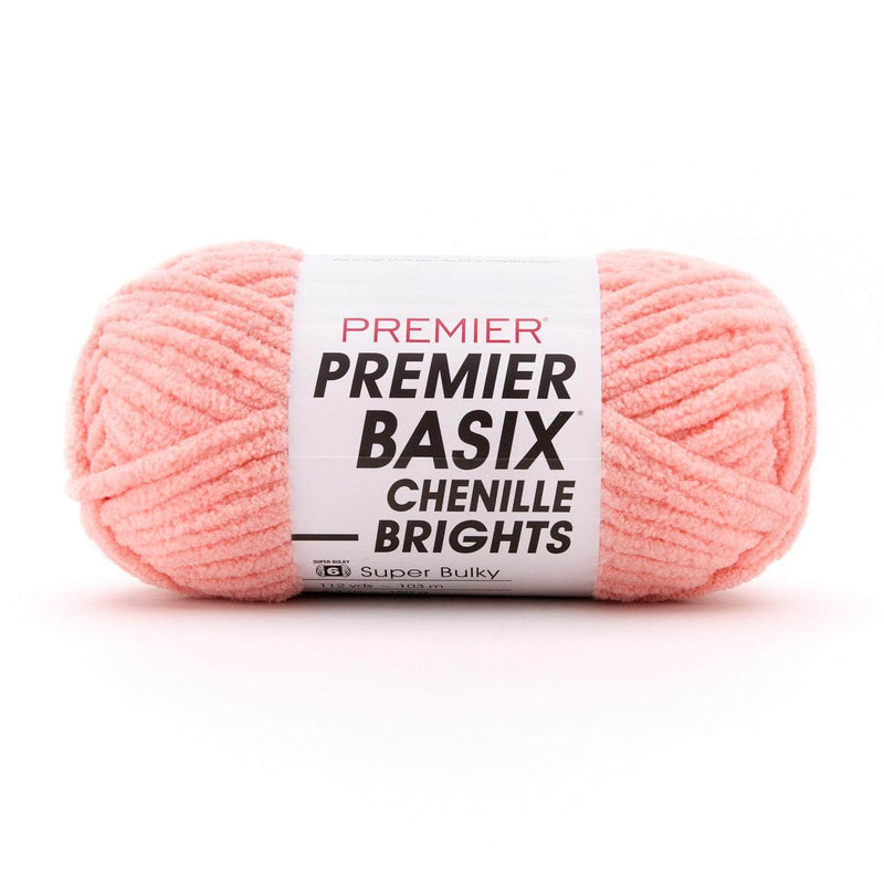 Premier Basix Brights Chenille Yarn - peach