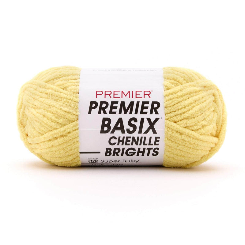 Premier Basix Brights Chenille Yarn - banana