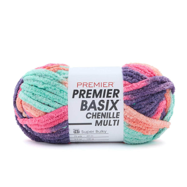 Premier Basix Brights Chenille Yarn - Hummingbird