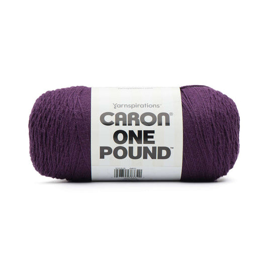 Caron One Pound Yarn Deep Violet Pack of 2 *Pre-order*