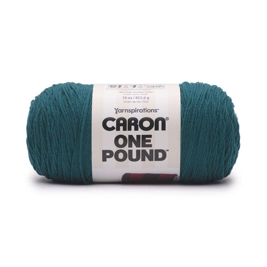 Caron One Pound Yarn Deep Sea Teal Pack of 2 *Pre-order*