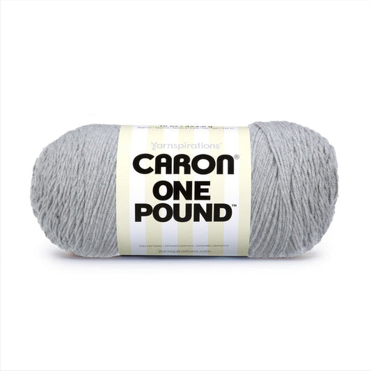 Caron One Pound Yarn Soft Grey Mix Pack of 2 *Pre-order*