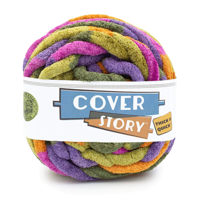 Lion Brand Cover Story Thick & Quick Yarn Forest Path *Pre-order*