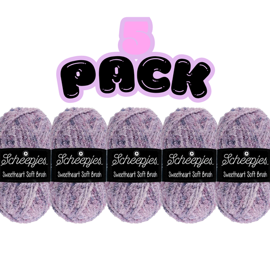 Sweetheart Soft Brush 533 Pack of 5