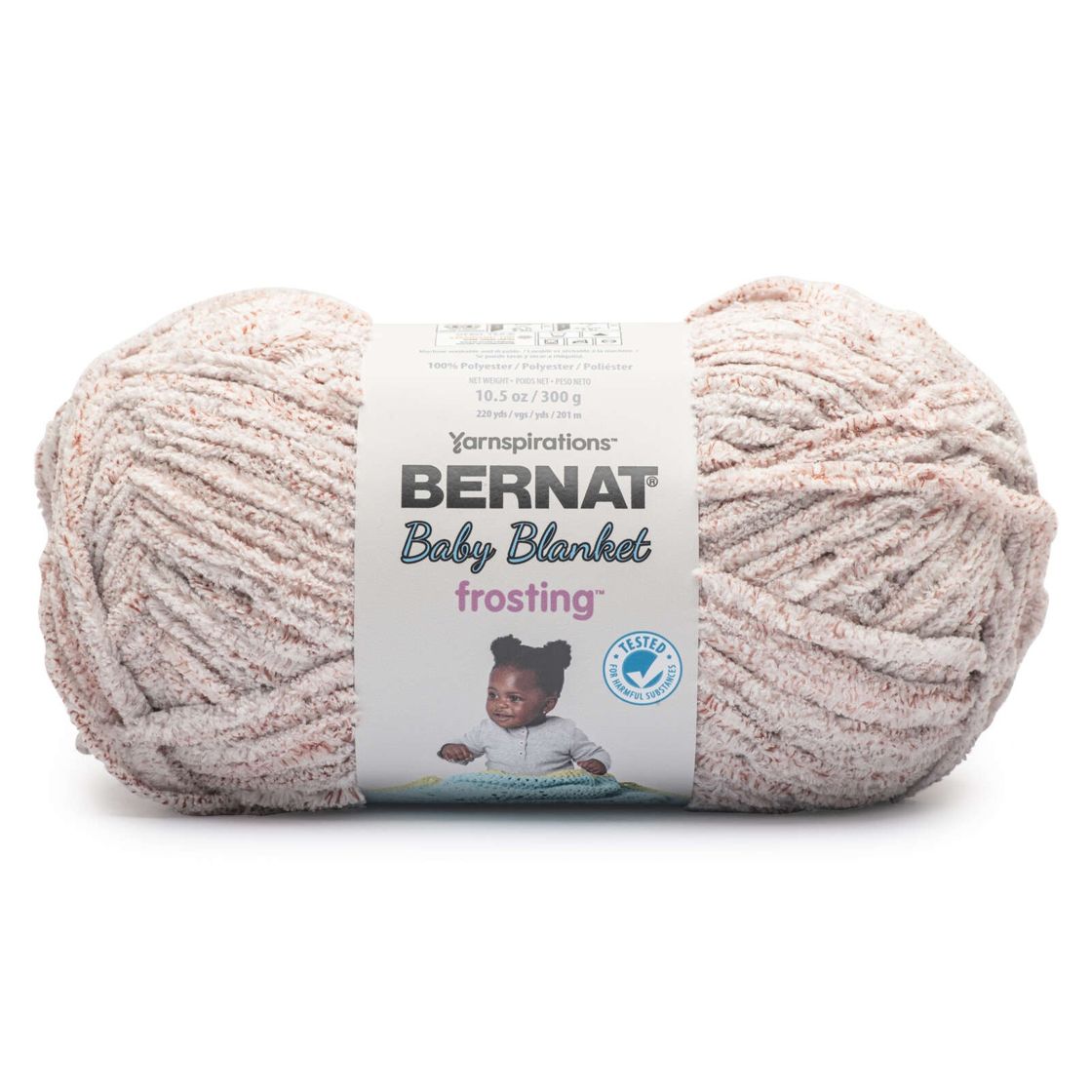 Bernat Baby Blanket Frosting Yarn Cosy Rosie