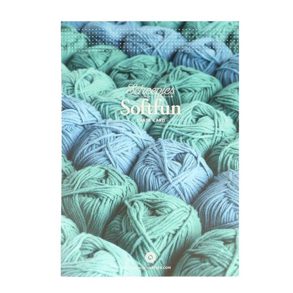 Scheepjes softfun Colour Sample Card
