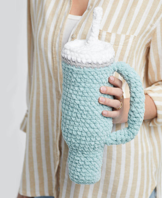 EMOTIONAL SUPPORT CUP Pattern and Yarn