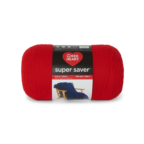 Red Heart Super Saver 1000g Cherry Red *Pre-order*