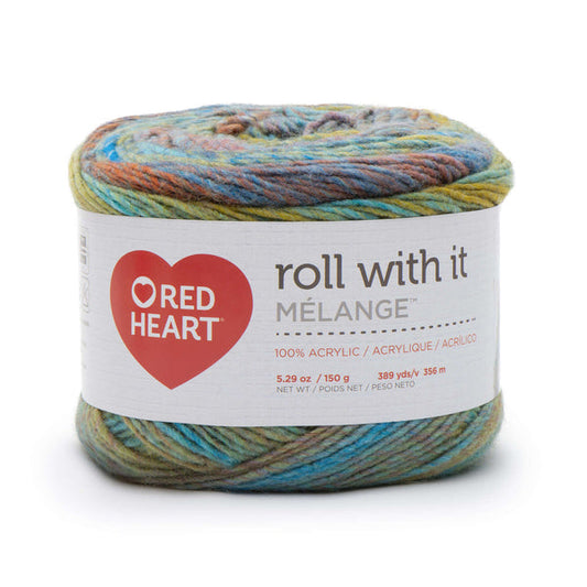 Red Heart Roll With It Melange Yarn Paparazzi Pack of 3 *Pre-order*