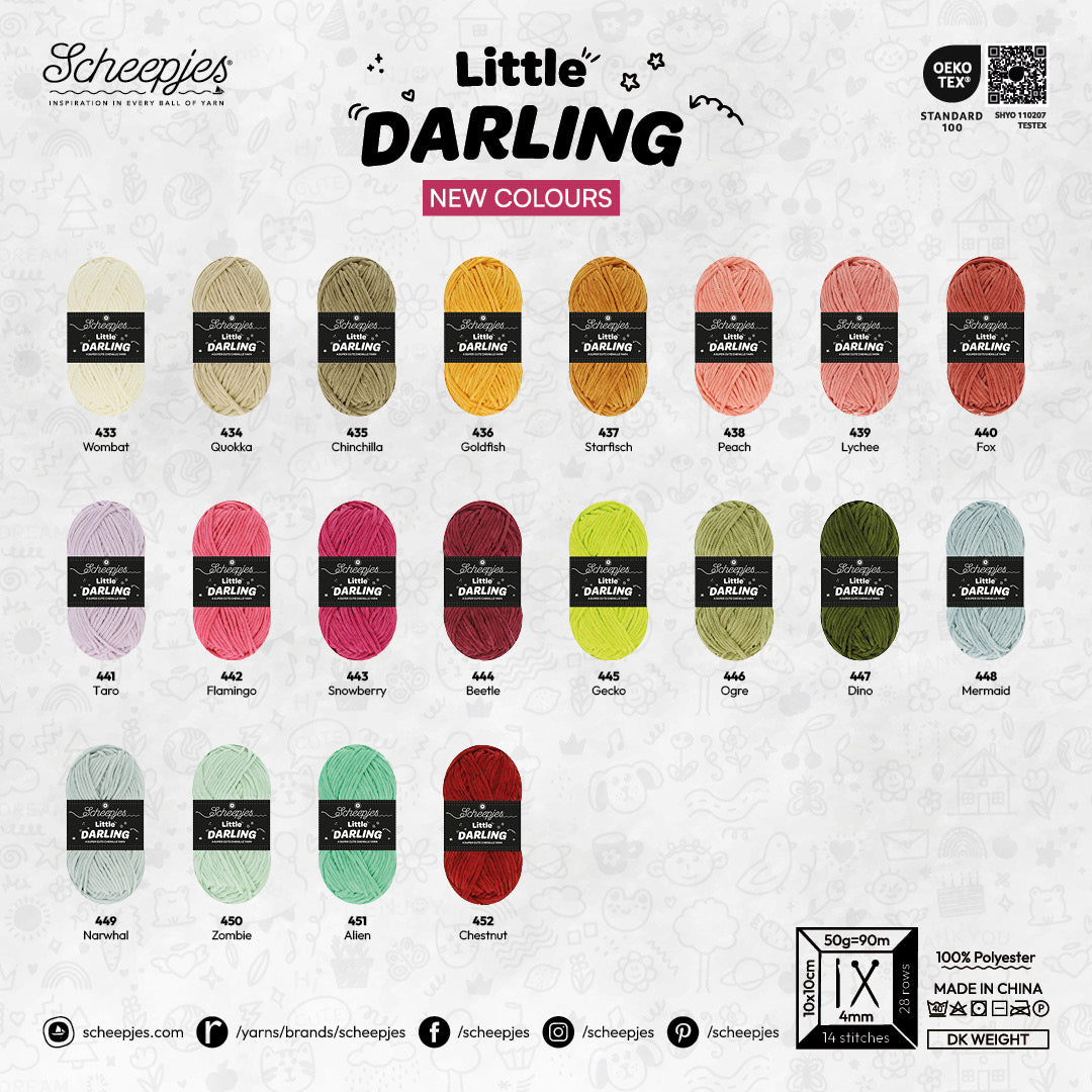 Scheepjes Little Darling 452 - Chestnut