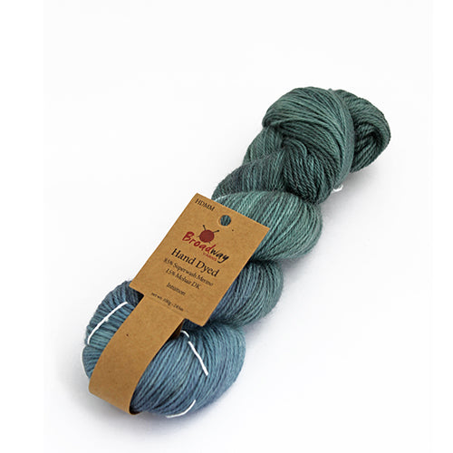 Broadway Dyed Merino Mohair Blend DK - Intuition pack of 5 skeins