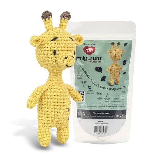 Red Heart Bridget the Giraffe Amigurumi crochet kit