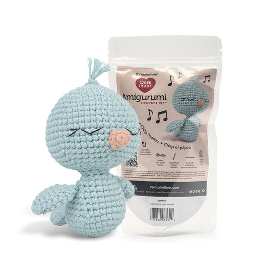 Red Heart Chrip the Bird Amigurumi crochet kit
