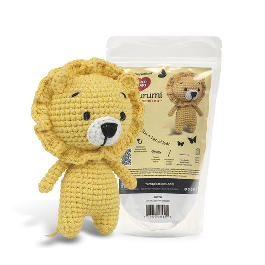 Red Heart Leo The Lion Amigurumi crochet kit