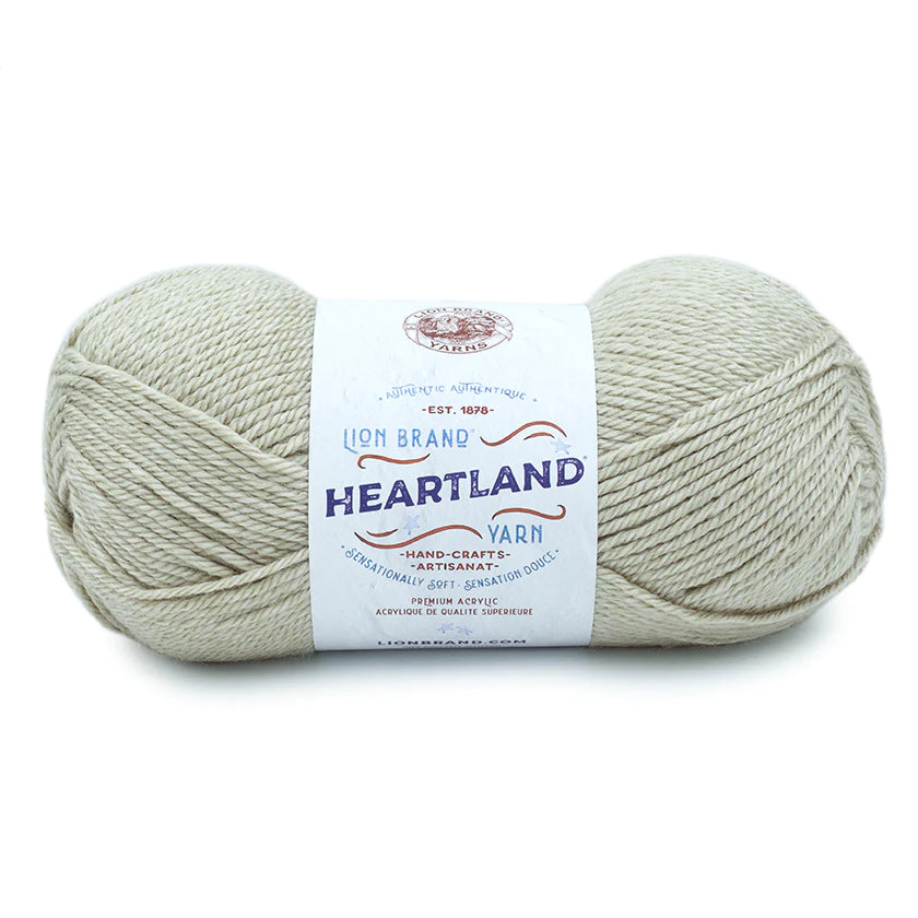 Lion Brand Heartland Yarn Dry Tortugas Pack of 3 *Pre-order*