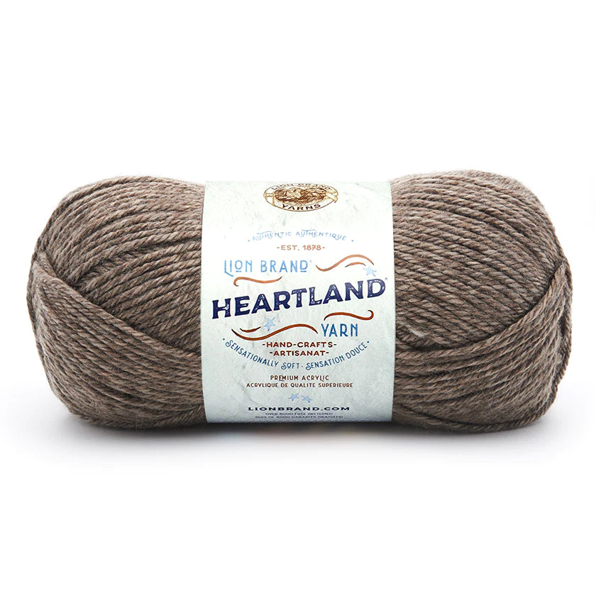 Lion Brand Heartland Yarn Mammoth Cave Pack of 3 *Pre-order*