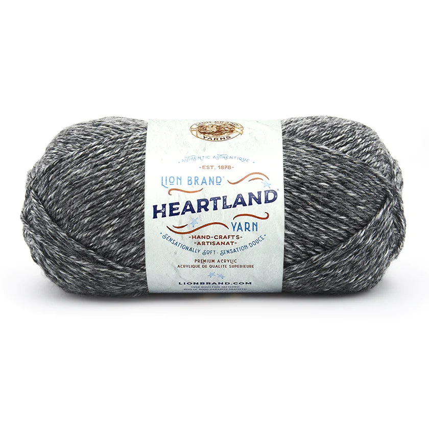 Lion Brand Heartland Yarn Great Smokey Mountains Pack of 3 *Pre-order*