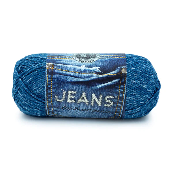 Lion Brand Jeans Yarn Stonewash Pack of 3 (end of lines)