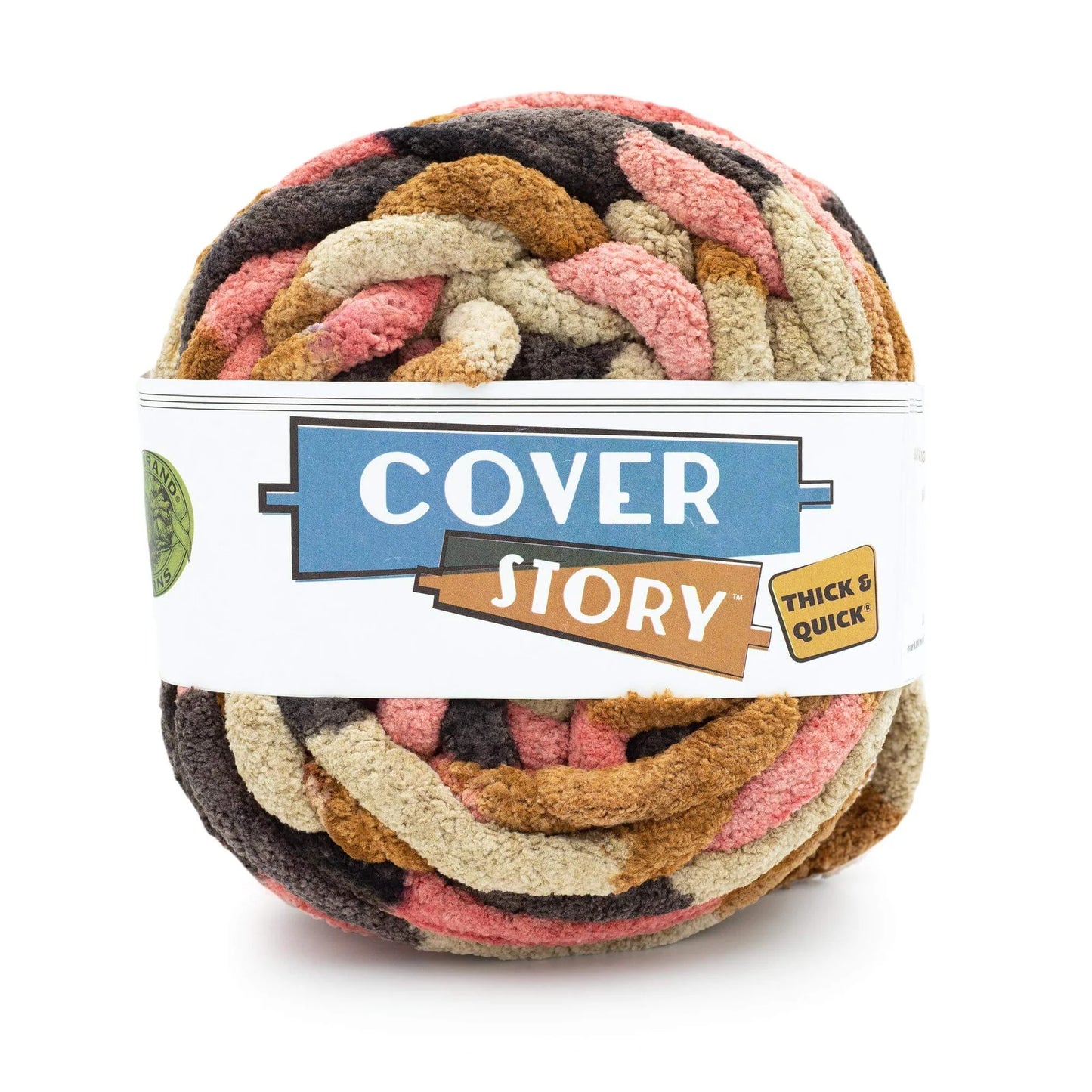 Lion Brand Cover Story Thick & Quick Yarn Desert Rose *Pre-order*