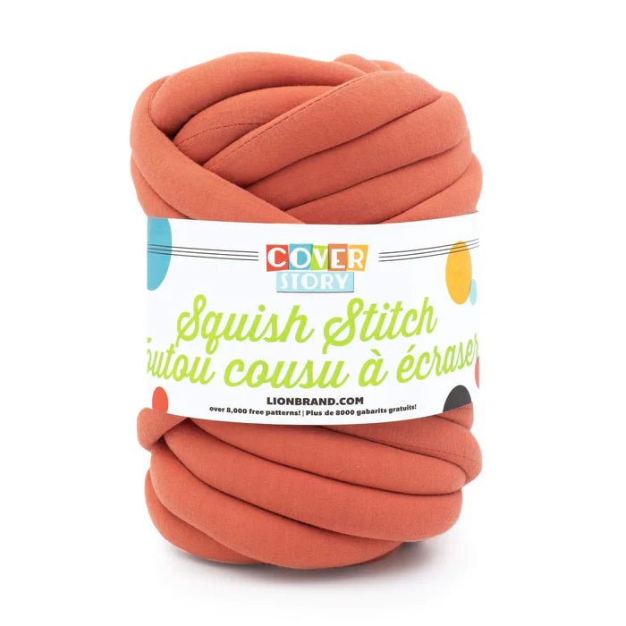 Lion Brand Cover Story Squish Stitch Yarn Chilli Pepper *Pre-order*