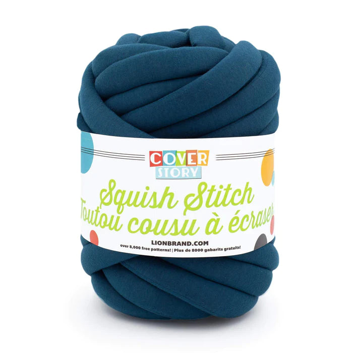 Lion Brand Cover Story Squish Stitch Yarn Mallard *Pre-order*