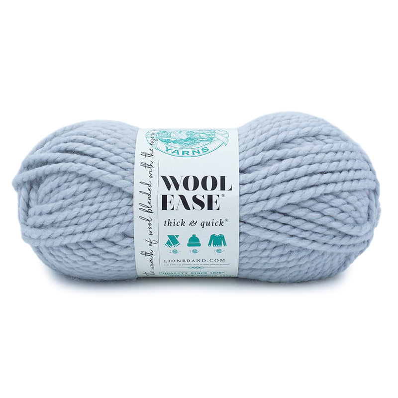 Lion Brand Wool-Ease Thick & Quick Yarn- Thaw (last 1)