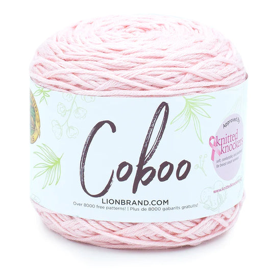 Lion Brand Coboo Yarn Pink Pack of 3 *Pre-order*
