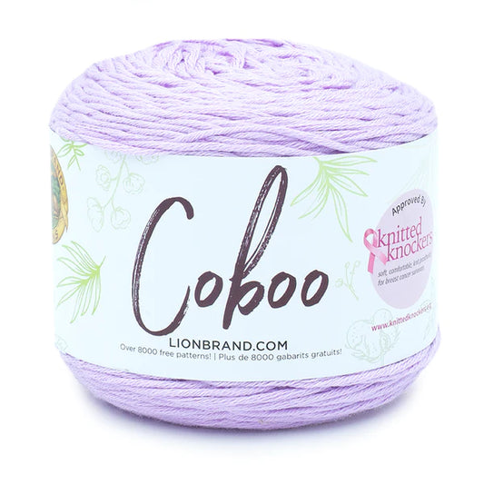 Lion Brand Coboo Yarn Lilac Pack of 3 *Pre-order*