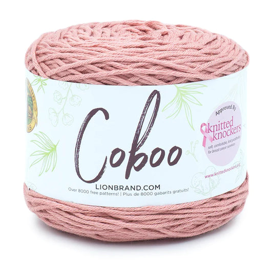 Lion Brand Coboo Yarn Mauve Pack of 3 *Pre-order*