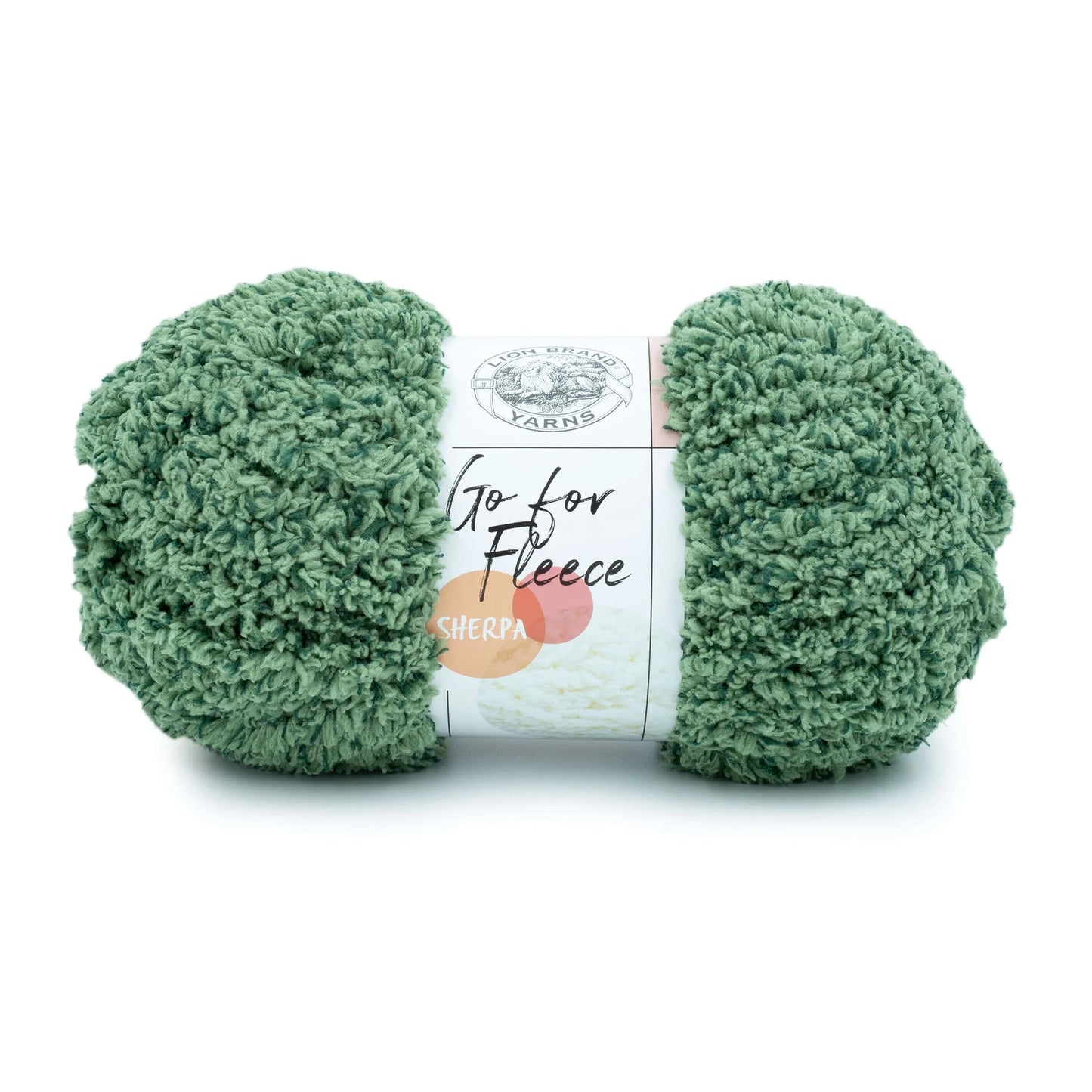 Lion Brand Go For Fleece Sherpa Yarn Fern