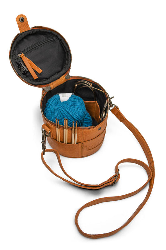 Muud Saturn leather project bag MINI