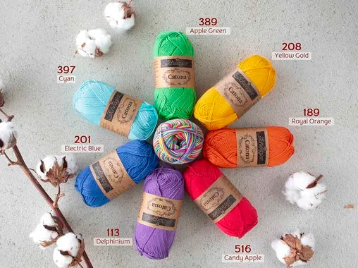 Scheepjes Catona Chroma  - 022 Rainbow