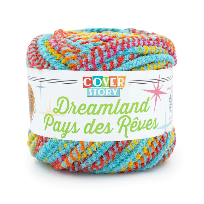 Lion Brand Cover Story Dreamland Yarn Blue Hawaii *Pre-order*