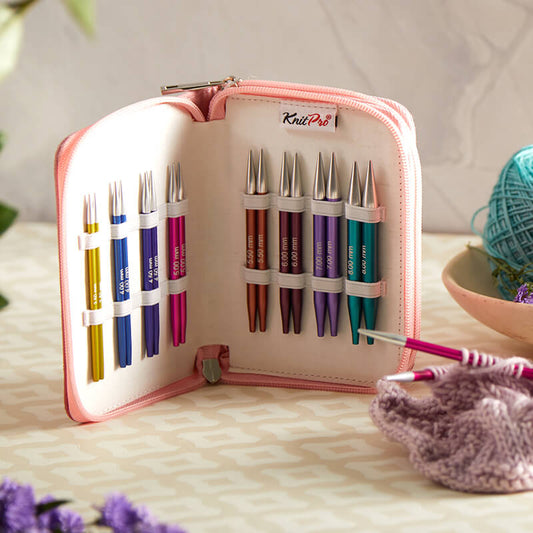 Knitpro Zing Interchangeable knitting needle Deluxe Special Set (8 sizes)