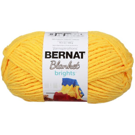 Bernat Blanket Brights Bus Yellow 300g