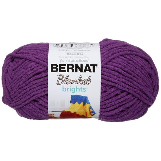 Bernat Blanket Brights Pow Purple 300g
