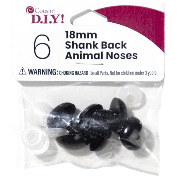 Safety Eyes- shank back solid eyes (6mm to 20mm)