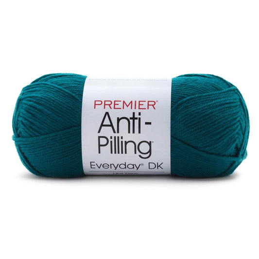Premier Yarns Anti-Pilling Everyday DK Solids Yarn Teal Pack of 3 *Pre-order*