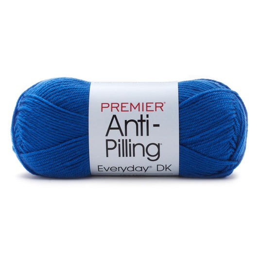 Premier Yarns Anti-Pilling Everyday DK Solids Yarn Cobalt Pack of 3 *Pre-order*