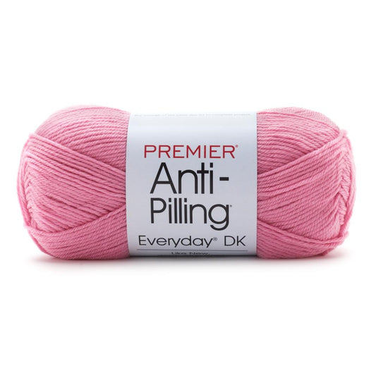 Premier Yarns Anti-Pilling Everyday DK Solids Yarn Carnation Pack of 3 *Pre-order*