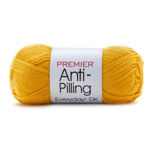 Premier Yarns Anti-Pilling Everyday DK Solids Yarn Canary Pack of 3 *Pre-order*
