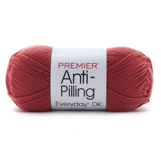 Premier Yarns Anti-Pilling Everyday DK Solids Yarn Rosewood Pack of 3 *Pre-order*