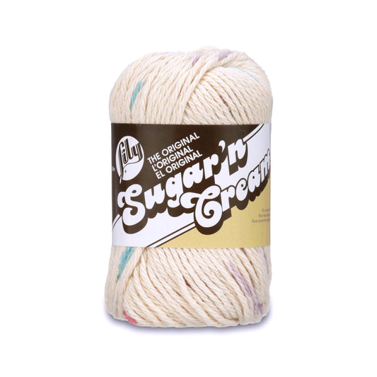 Lily Sugar'n Cream 100% Cotton yarn - Potpourri Ombre SUPER SIZE