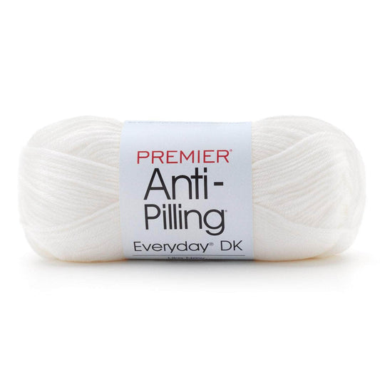 Premier Yarns Anti-Pilling Everyday DK Solids Yarn White Pack of 3 *Pre-order*