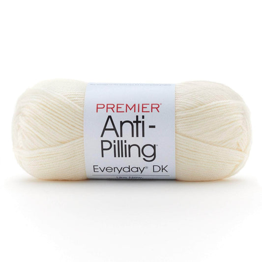 Premier Yarns Anti-Pilling Everyday DK Solids Yarn Cream Pack of 3 *Pre-order*